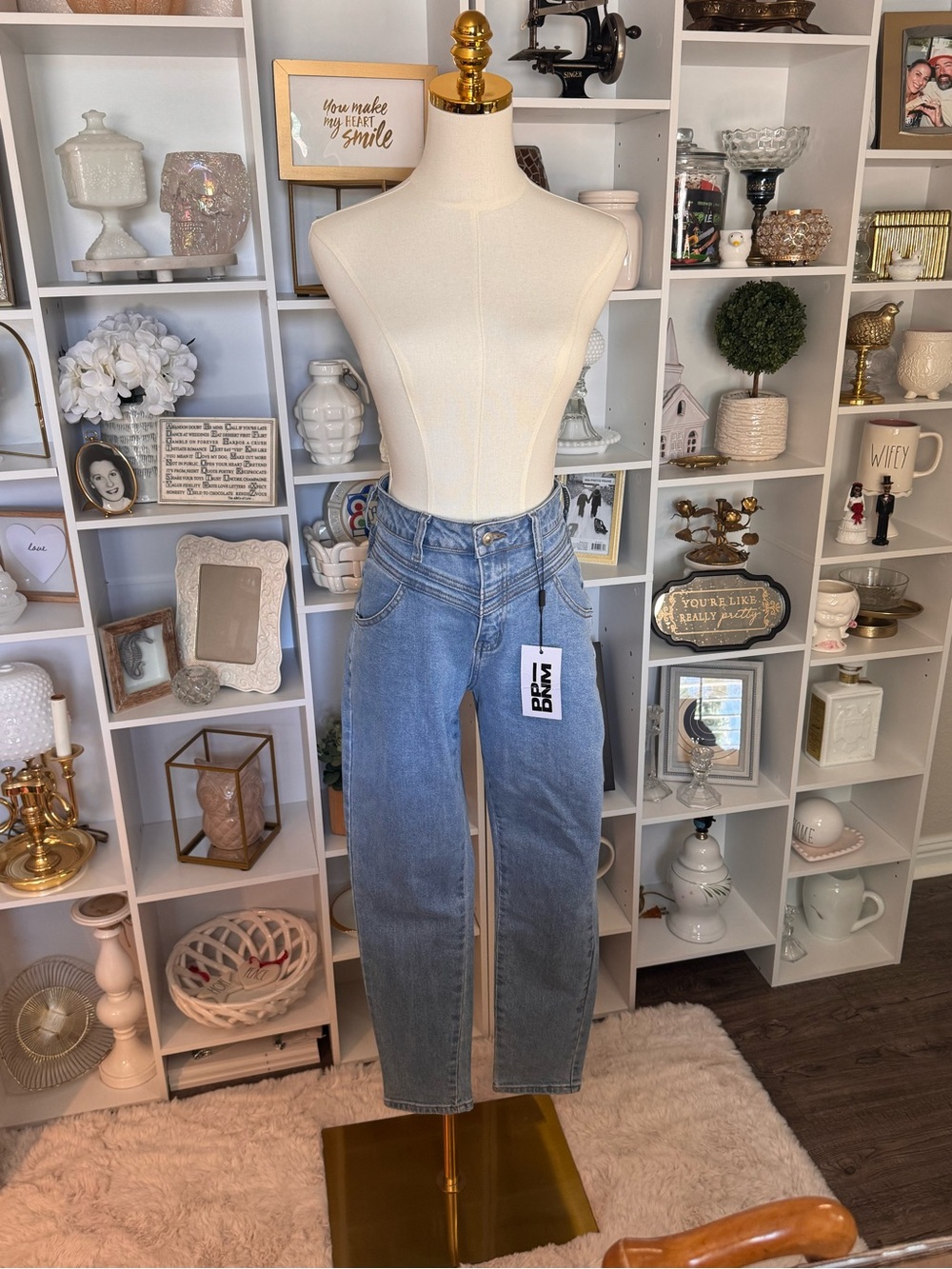 Princess Polly Leila Yolk Mom Jeans size 4